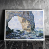 Het Manneporte van Claude Monet Poster