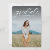 Het manuscript afstuderen eenvoudige één fotoaanko (Voorkant)