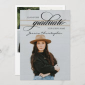 Het Manuscript van Chic Afstuderen 5 Afstuderen va Aankondiging (Voorkant / Achterkant)