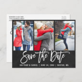 Het Manuscript van de Borstel van het Chalkboard 3 Briefkaart (Voorkant / Achterkant)