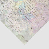 Het Manuscript van de vervaging met Butterflys ont Tissuepapier (Detail)