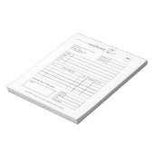 Het Manuscript van het hart de Aangepaste Kleine B Notitieblok (Gedraaid)