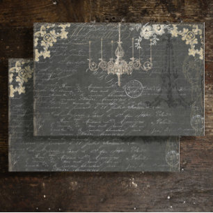 Het Manuscript van het Manuscript van Parijs  Zwar Tissuepapier