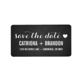 Het  Manuscript van Rustic sparen het Etiket van h (Voorkant)