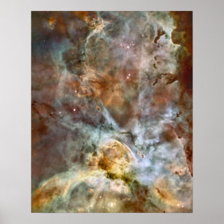 Het Marmer van de pastelkleur in de Nevel van Kiel Poster