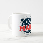 Het Mars-project Koffiemok (Voorkant links)