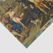 Het martelaarschap van Sint Stefanus Tissuepapier (Detail)