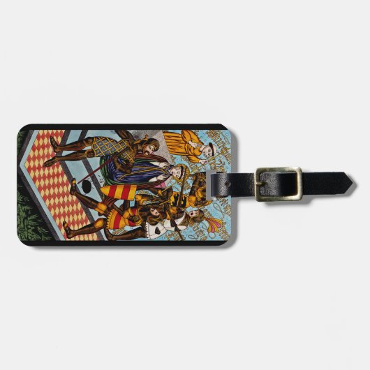 Het martelaarschap van Thomas van Canterbury Bagagelabel (Voorkant horizontaal)