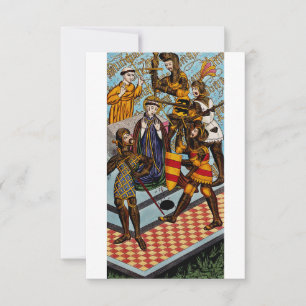Het martelaarschap van Thomas van Canterbury Bedankkaart