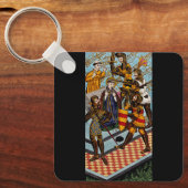 Het martelaarschap van Thomas van Canterbury Sleutelhanger (Voorkant)