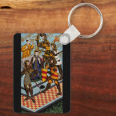 Het martelaarschap van Thomas van Canterbury Sleutelhanger (Achterkant)