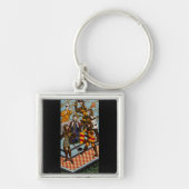 Het martelaarschap van Thomas van Canterbury Sleutelhanger (Voorkant)