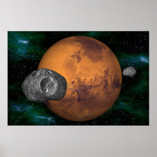Het Martiaanse systeem Poster