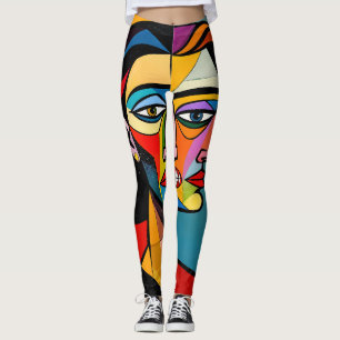 Het Masker en het Monster - Portret van een Bedrie Leggings