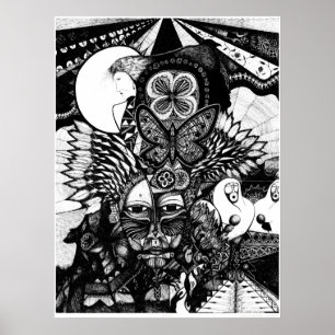 Het masker poster