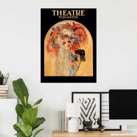 Het masker poster (Thuiskantoor)