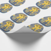 Het Masker van Tutankhamun Cadeaupapier (Hoek)