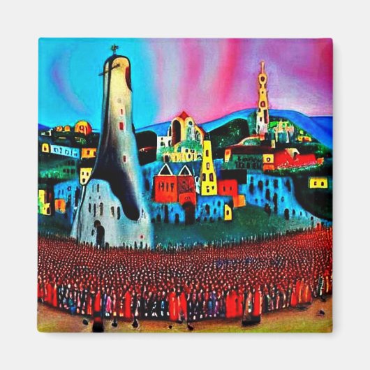 Het massale protest magneet (Voorkant)