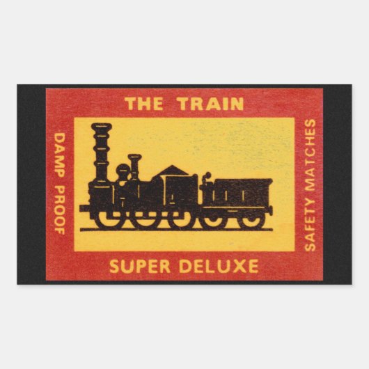 Het Match Label van de trein (Voorkant)