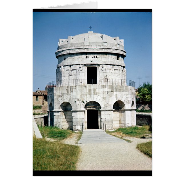Het mausoleum van Theodoric (Voorkant)