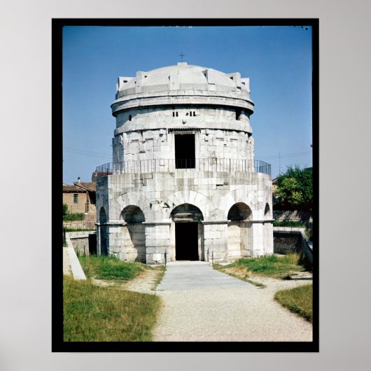 Het mausoleum van Theodoric Poster (Voorkant)