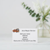 Het mechanisme visitekaartje (Staand voorkant)