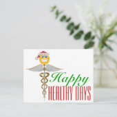 Het Medische - Caduceus - Briefkaart van de (Staand voorkant)