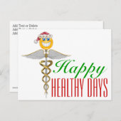 Het Medische - Caduceus - Briefkaart van de (Voorkant / Achterkant)