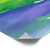 Het meer belt en ik moet naar de zeilboten. poster (Hoek)