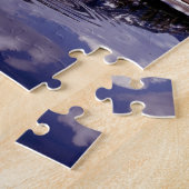 Het meer bij Rocky Mountains Colorado Legpuzzel (Zijkant)