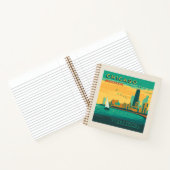 Het meer | Chicago, Illinois Notitieboek (Binnen)