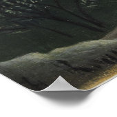 Het meer Daumesnil van Henri Rousseau, Kunst Poster (Hoek)