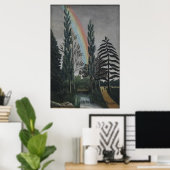Het meer Daumesnil van Henri Rousseau, Kunst Poster (Thuiskantoor)