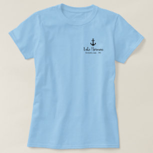 Het meer is de naam van mijn Happy Place douane-me T-shirt