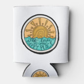 Het meer is mijn Happy Place Boating Gift Blikjeskoeler (Voorkant)