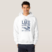 Het Meer Roept Hoodie (Voorkant volledig)