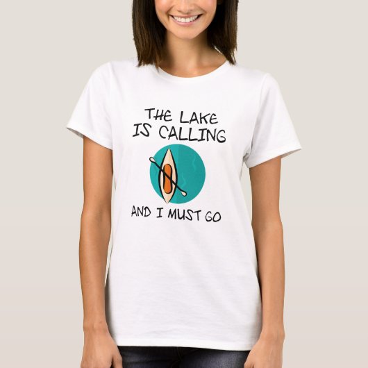 Het Meer Roept T-shirt (Voorkant)