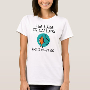 Het meer roept t-shirt