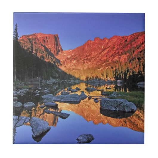 Het Meer van de droom Tegeltje (Voorkant)