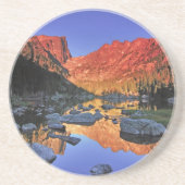 Het Meer van de droom Zandsteen Onderzetter (Voorkant)