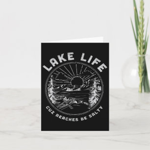 Het meer van Life Cuz stranden van het meer van Sa Kaart