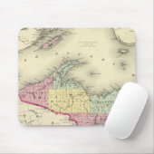 het meer van Superior en het noordelijke deel van Muismat (Met muis)