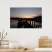 Het meer van Windemere, het meer district Poster (Keuken)