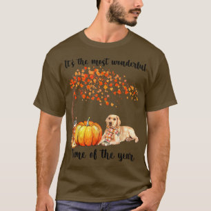 Het meest fantastische najaar dat de labrador Retr T-shirt