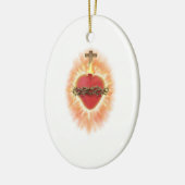 Het meest heilige hart van Jezus Keramisch Ornament (Links)