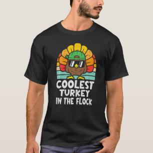 Het meest koele Turkije in de kudde van Toddler bo T-shirt
