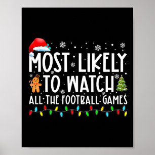 Het meest waarschijnlijk dat je alle Football game Poster