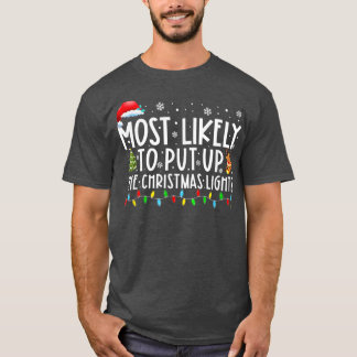 Het meest waarschijnlijk dat je de kerstlampje opm t-shirt