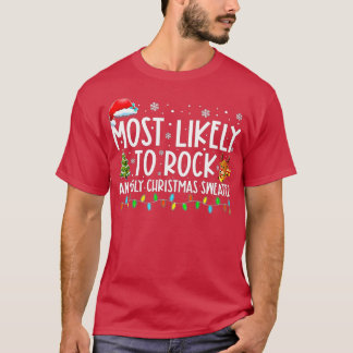 Het meest waarschijnlijk dat je een lelijke kerstb t-shirt