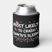 Het meest waarschijnlijk dat Santas Santas Slapigh Blikjeskoeler (Blikje Voorkant)